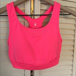Spyder Hot Pink Racerback Performance Sports Bra